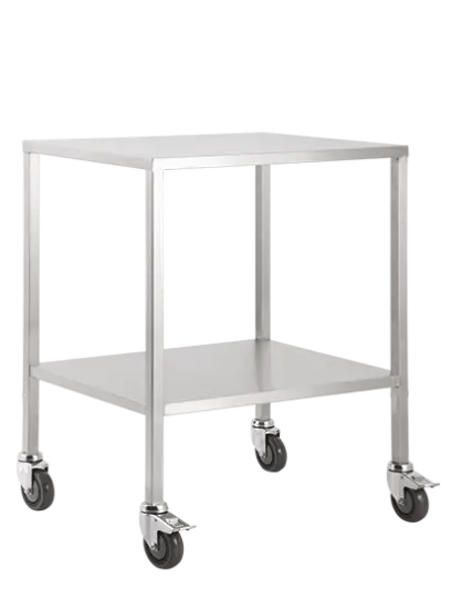 MEDICART 02, instrumentační vozík, 750x490x900 mm, nerez